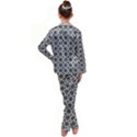 Pattern 301 Kid s Satin Long Sleeve Pajamas Set View2