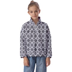 Pattern 301 Kids  Half Zip Hoodie by GardenOfOphir