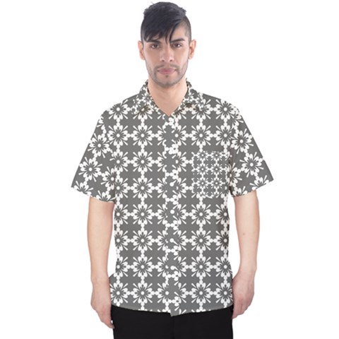 Pattern 301 Men s Hawaii Shirt by GardenOfOphir