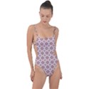 Pattern 302 Tie Strap One Piece Swimsuit View1