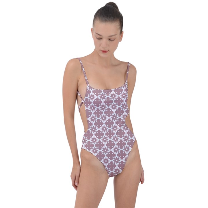 Pattern 302 Tie Strap One Piece Swimsuit