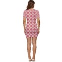 Pattern 303 Low Cut Cap Sleeve Mini Dress View4