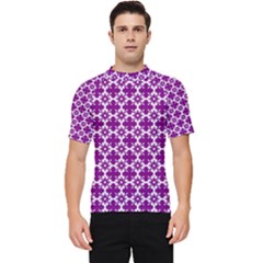 Pattern 305 Men s Short Sleeve Rash Guard by GardenOfOphir