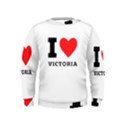 I love victoria Kids  Sweatshirt View1