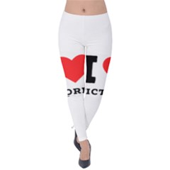 I Love Victoria Velvet Leggings by ilovewhateva