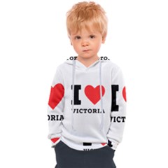 I Love Victoria Kids  Overhead Hoodie by ilovewhateva