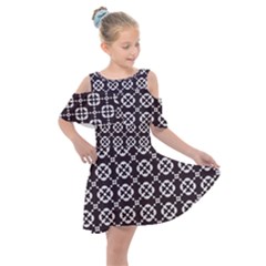 Pattern 309 Kids  Shoulder Cutout Chiffon Dress by GardenOfOphir