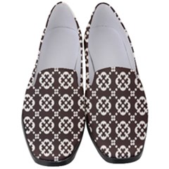 Pattern 309 Women s Classic Loafer Heels by GardenOfOphir