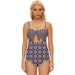 Pattern 309 Knot Front One-piece Swimsuit by GardenOfOphir