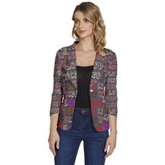 Pattern 311 Women s One-button 3/4 Sleeve Short Jacket