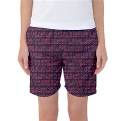 Pattern 312 Women s Basketball Shorts by GardenOfOphir