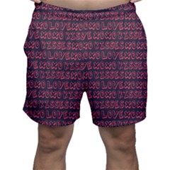 Pattern 312 Men s Shorts by GardenOfOphir