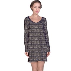 Pattern 314 Long Sleeve Nightdress by GardenOfOphir