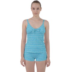 Pattern 316 Tie Front Two Piece Tankini by GardenOfOphir