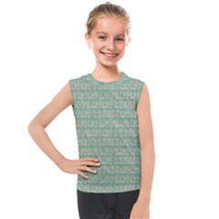 Pattern 318 Kids  Mesh Tank Top by GardenOfOphir