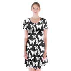 Pattern 322 Short Sleeve V-neck Flare Dress by GardenOfOphir