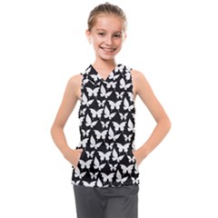 Pattern 322 Kids  Sleeveless Hoodie by GardenOfOphir