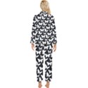 Pattern 322 Womens  Long Sleeve Velvet Pocket Pajamas Set View2