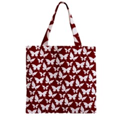 Pattern 324 Zipper Grocery Tote Bag by GardenOfOphir