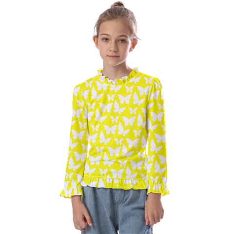 Pattern 326 Kids  Frill Detail Tee by GardenOfOphir