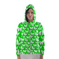 Pattern 328 Women s Hooded Windbreaker by GardenOfOphir