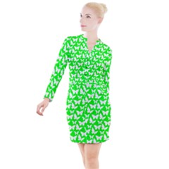 Pattern 328 Button Long Sleeve Dress by GardenOfOphir