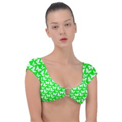 Pattern 328 Cap Sleeve Ring Bikini Top by GardenOfOphir