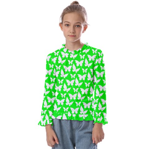 Pattern 328 Kids  Frill Detail Tee by GardenOfOphir