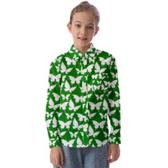 Pattern 327 Kids  Long Sleeve Shirt by GardenOfOphir