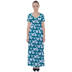 Pattern 329 High Waist Short Sleeve Maxi Dress by GardenOfOphir