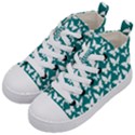 Pattern 329 Kids  Mid-Top Canvas Sneakers View2