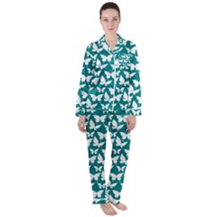 Pattern 329 Women s Long Sleeve Satin Pajamas Set	 by GardenOfOphir