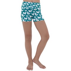 Pattern 329 Kids  Lightweight Velour Yoga Shorts by GardenOfOphir