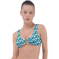 Pattern 329 Ring Detail Bikini Top by GardenOfOphir