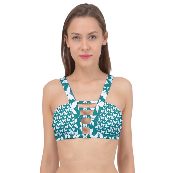 Pattern 329 Cage Up Bikini Top