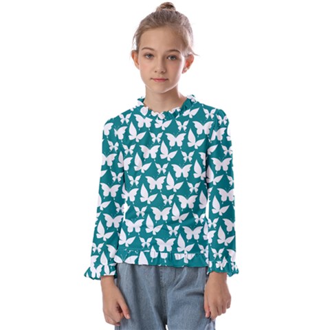 Pattern 329 Kids  Frill Detail Tee by GardenOfOphir