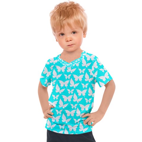 Pattern 330 Kids  Sports Tee by GardenOfOphir