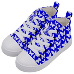 Pattern 332 Kids  Mid-top Canvas Sneakers