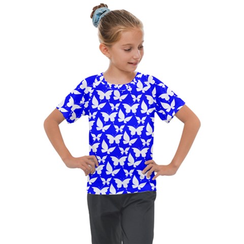 Pattern 332 Kids  Mesh Piece Tee by GardenOfOphir