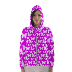 Pattern 334 Women s Hooded Windbreaker by GardenOfOphir