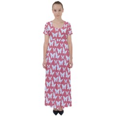 Pattern 335 High Waist Short Sleeve Maxi Dress by GardenOfOphir