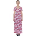 Pattern 335 High Waist Short Sleeve Maxi Dress View1