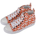 Pattern 338 Women s Mid-Top Canvas Sneakers View2