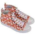 Pattern 338 Women s Mid-Top Canvas Sneakers View3