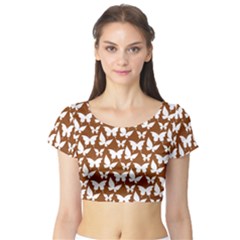 Pattern 339 Short Sleeve Crop Top by GardenOfOphir