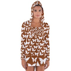 Pattern 339 Long Sleeve Hooded T-shirt by GardenOfOphir