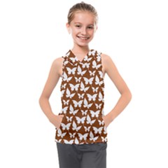 Pattern 339 Kids  Sleeveless Hoodie by GardenOfOphir