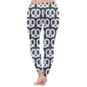 Gray Pretzel Illustrations Pattern Classic Winter Leggings View4