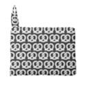 Gray Pretzel Illustrations Pattern Premium Foldable Grocery Recycle Bag View4