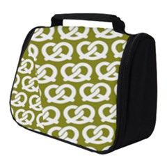 Olive Pretzel Illustrations Pattern Full Print Travel Pouch (small) by GardenOfOphir